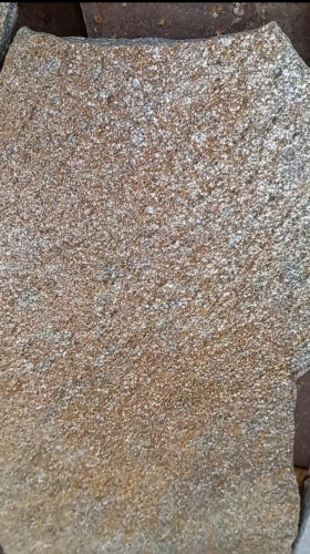 Плитняк златолит серебристый для цоколя, отмостки купить в Дегтярске