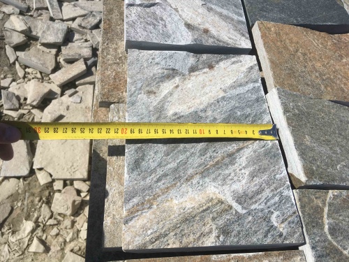 Плитка пилёная златолит Уральский для фасада купить в Дегтярске